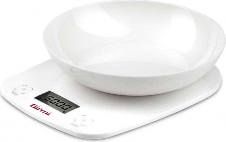 Bilancia Cucina Digitale Elettronica Girmi con Ciotola 5 Kg PS0101