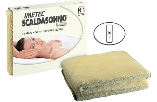 Imetec Scaldasonno Singolo Lana.Imetec Scaldasonno Singolo Scaldaletto Lana E Merino Lavabile Premium 16488 Ebay