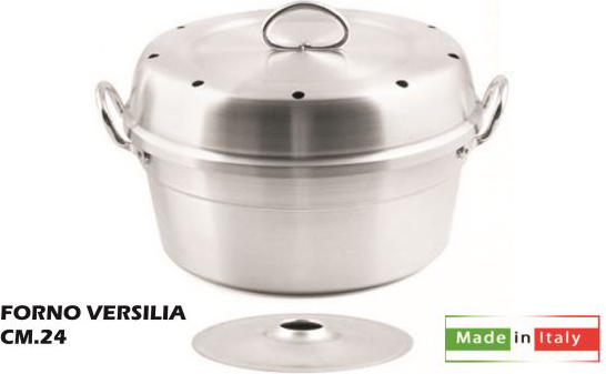 Forno Versilia cm 24 Manici e Pomello Metallo Italflono MM620558