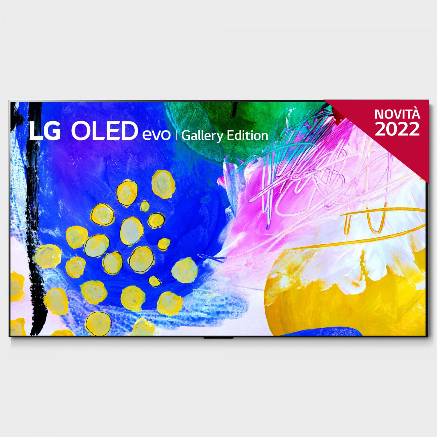 Lg Smart TV 55\" 4K Ultra HD OLED WebOs Dolby Argento OLED55G26L LG evo Gallery Ed.