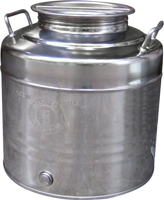 Pentola Inox Con Rubinetto.Contenitore Bidone Fusto Olio Inox Lt 10 Attacco Rubinetto Fondo Pentola Libertadexpresionchile Uchile Cl