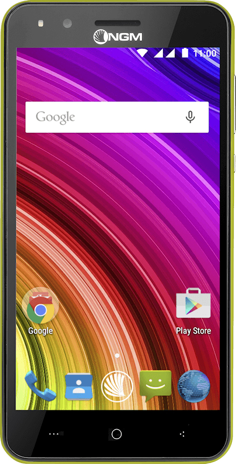 Ngm Smartphone Dual Sim 5\" 8 GB 5 Mpx Wifi Bluetooth Android Lime YC-E507PLUS/LM