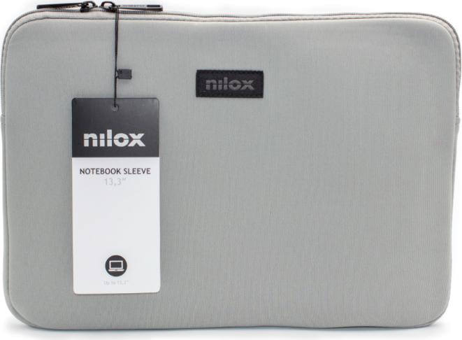 Nilox Borsa Notebook 13.3\" Custodia a Tasca Grigio  NXF1302