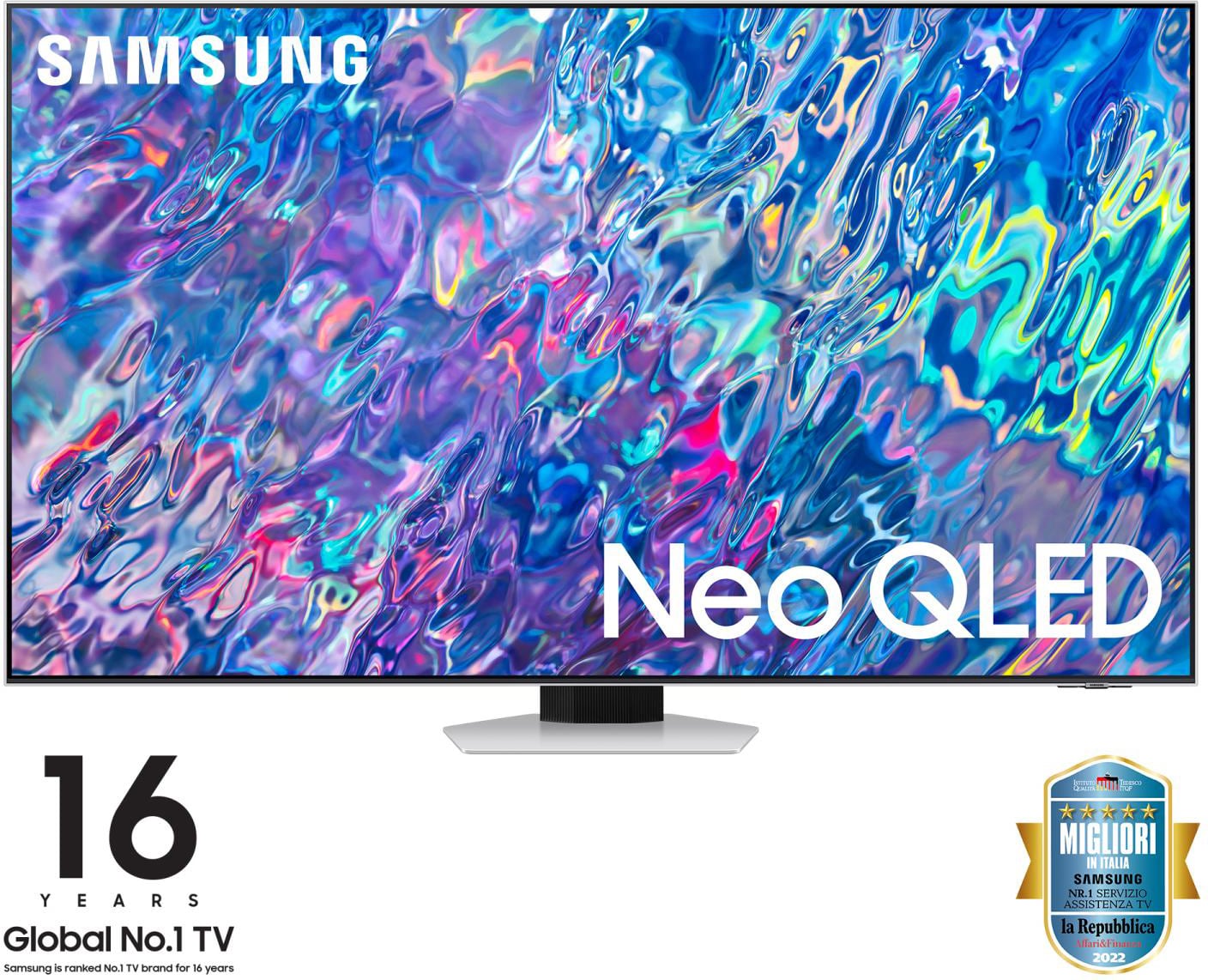 Smart TV 75\" 4K Ultra HD Neo QLED Tizen Bright Silver - QE75QN85BATXZT Samsung