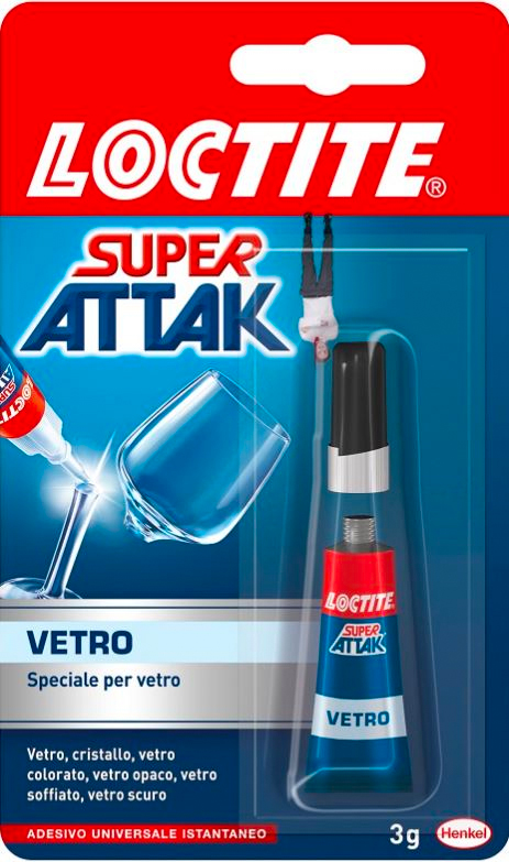 Loctite Super Attak per Vetro