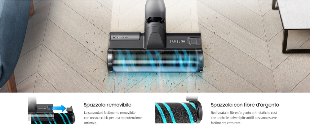 Aspirapolvere Samsung 2000W mod SC4190 - Elettrodomestici In vendita a  Messina